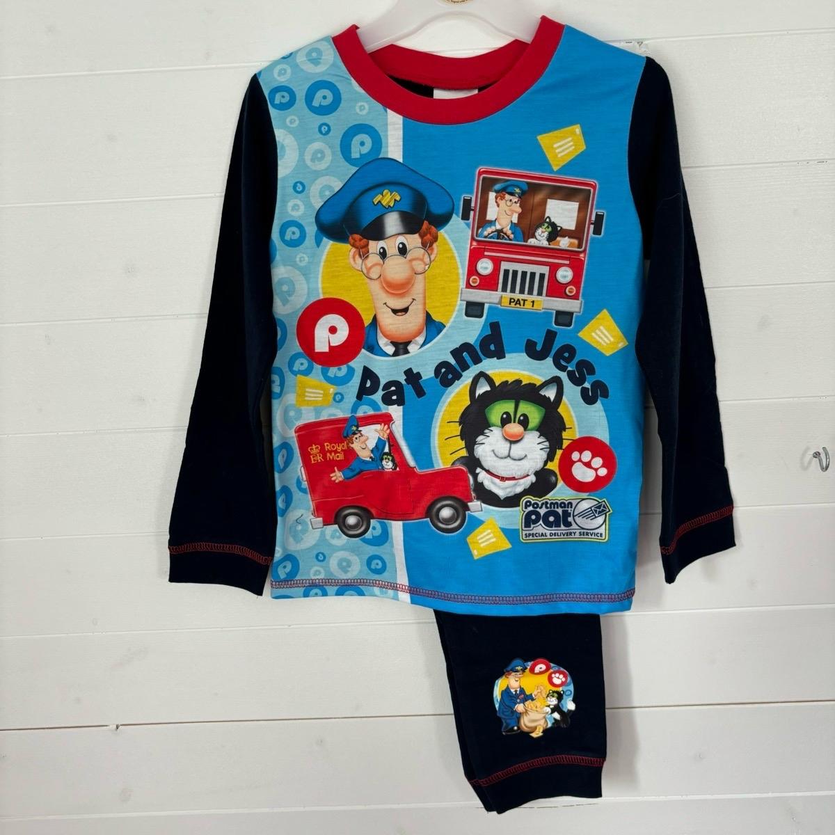 Postman Pat And Jess Cat Boys Pyjamas