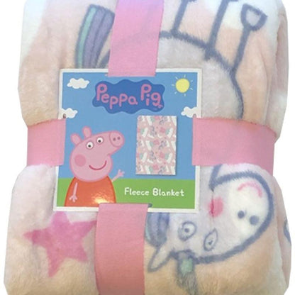 Peppa Pig Blanket Fleece Throw Soft