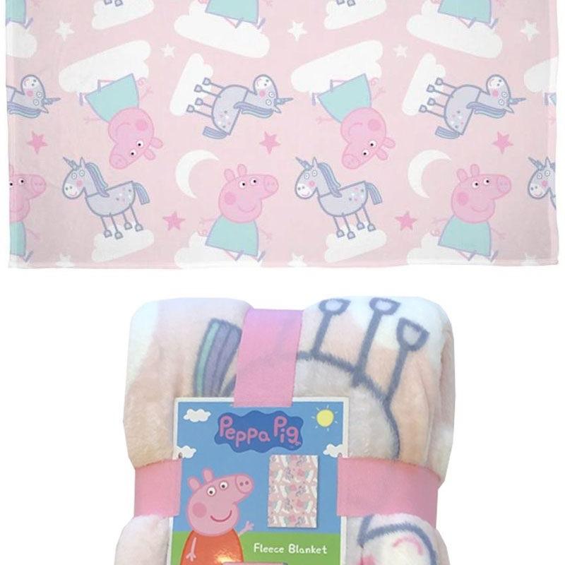 Peppa Pig Blanket Fleece Throw Soft