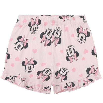 Disney Minnie Mouse Girls Pyjamas Shortie Pjs