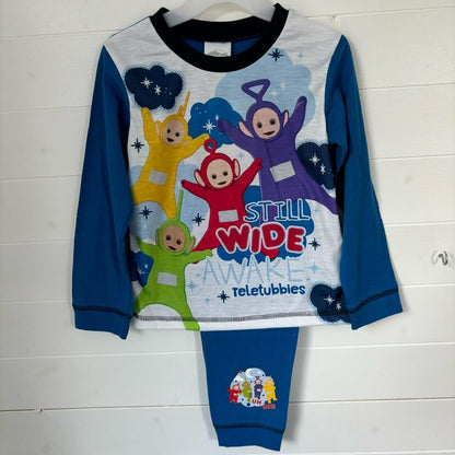 Teletubbies Boys Pyjamas LONG Pjs Pajamas