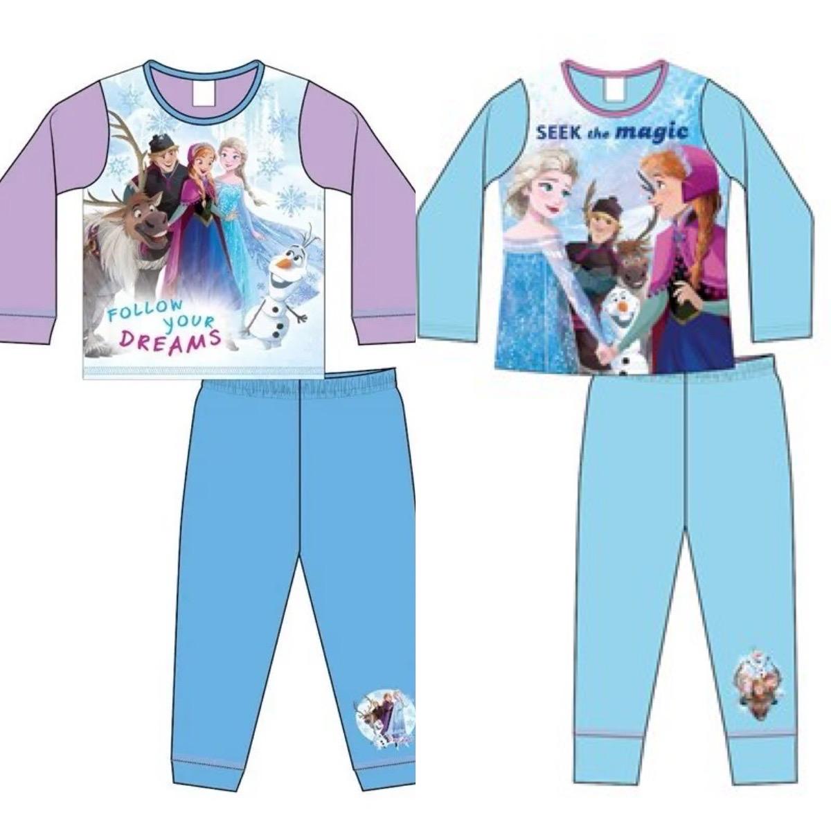 Disney Frozen Girls Pyjamas Princess Elsa