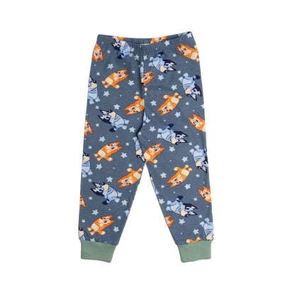 Boys Bluey and Bingo Short Sleeve Top Long Trousers Pyjamas Pjs Nightwear