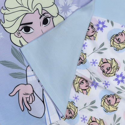 Disney Princess Frozen Elsa Pyjamas Girls Pjs Nightwear Long Sleeve and Trousers