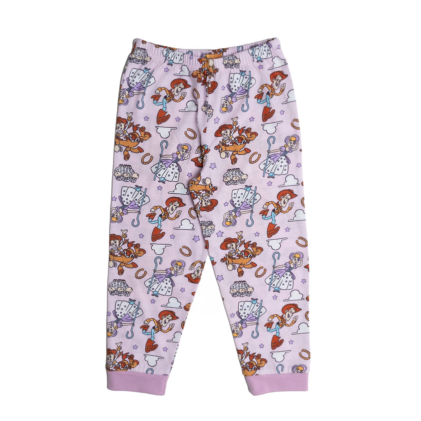 Disney Toy Story Trouser Pyjamas Girls Long Sleeve Pjs Nightwear Baby Kids Jessie Bo Peep