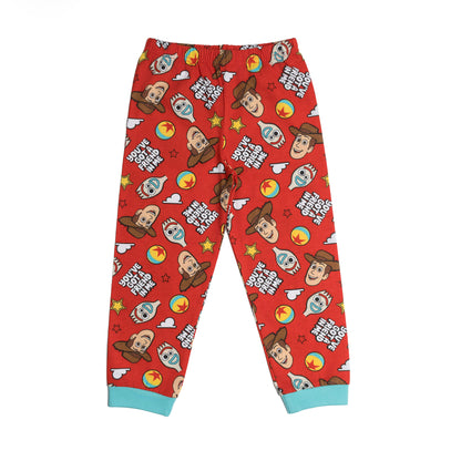 REVERSIBLE Boys Toy Story Woody Buzz Lightyear Pyjamas Pjs Nightwear 18 Months - 6 Years