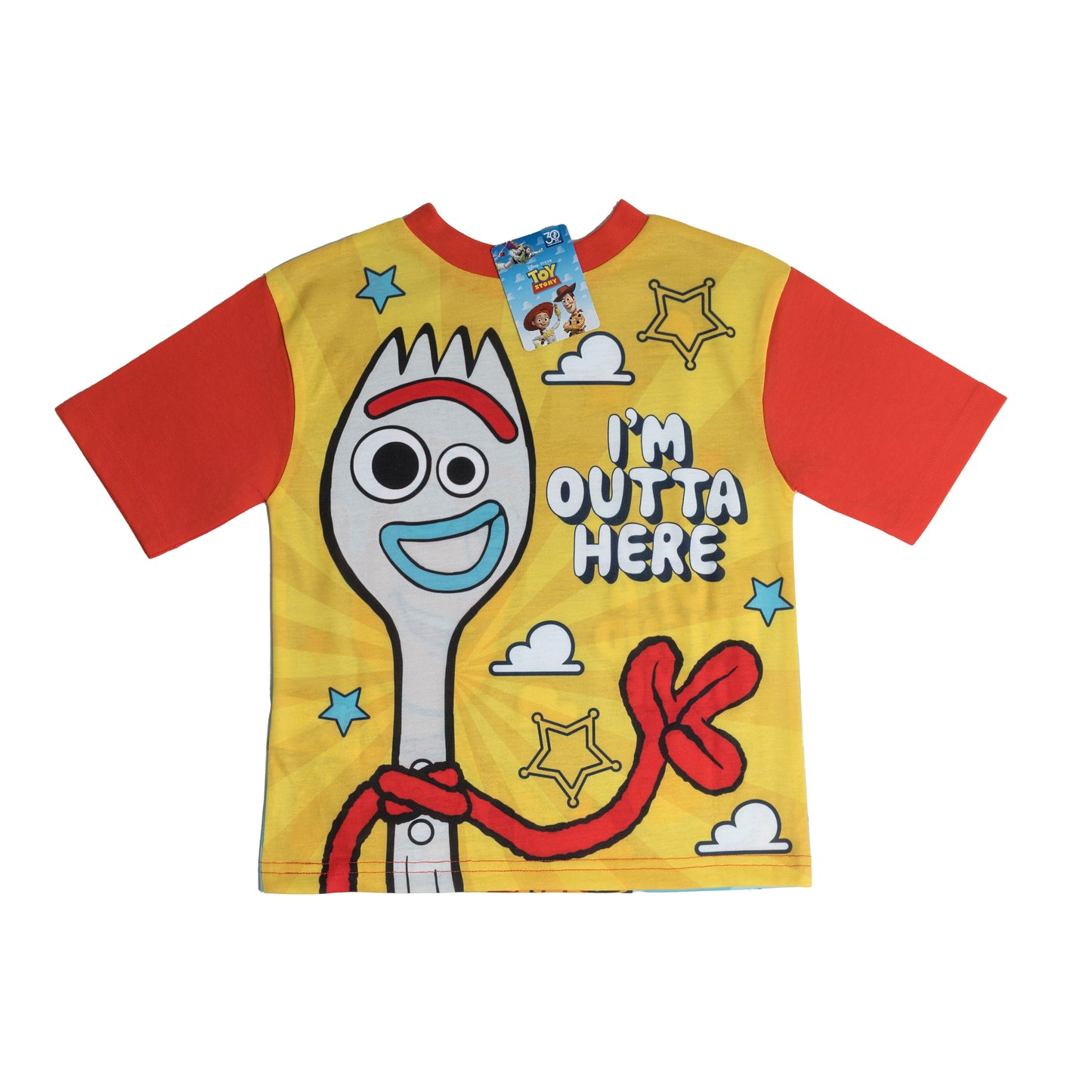 REVERSIBLE Boys Toy Story Woody Buzz Lightyear Pyjamas Pjs Nightwear 18 Months - 6 Years