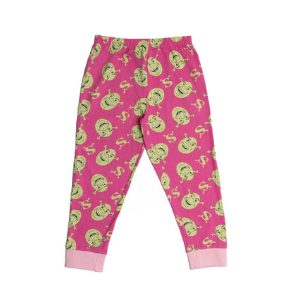 Girls Shrek Short Sleeve Top Long Leg Pyjamas Nightwear Pjs Ogre