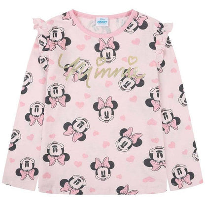 Disney Minnie Mouse Girls Pyjamas Shortie Pjs