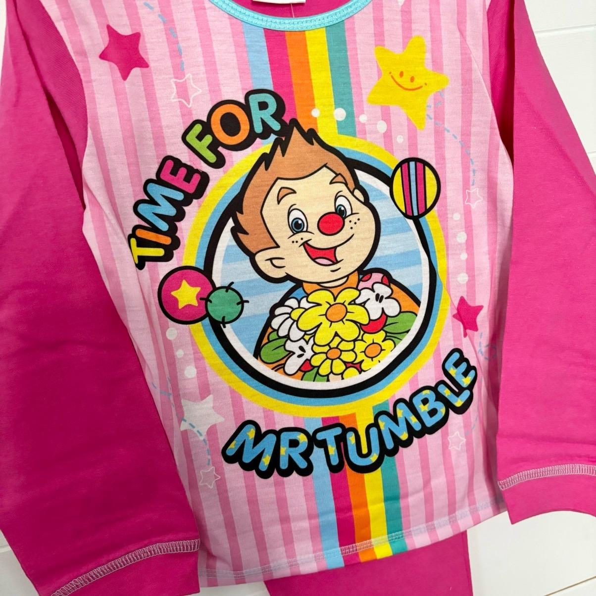 Mr Tumble Pyjamas Pjs Nightwear Girls Boys Character Pajamas Two Piece