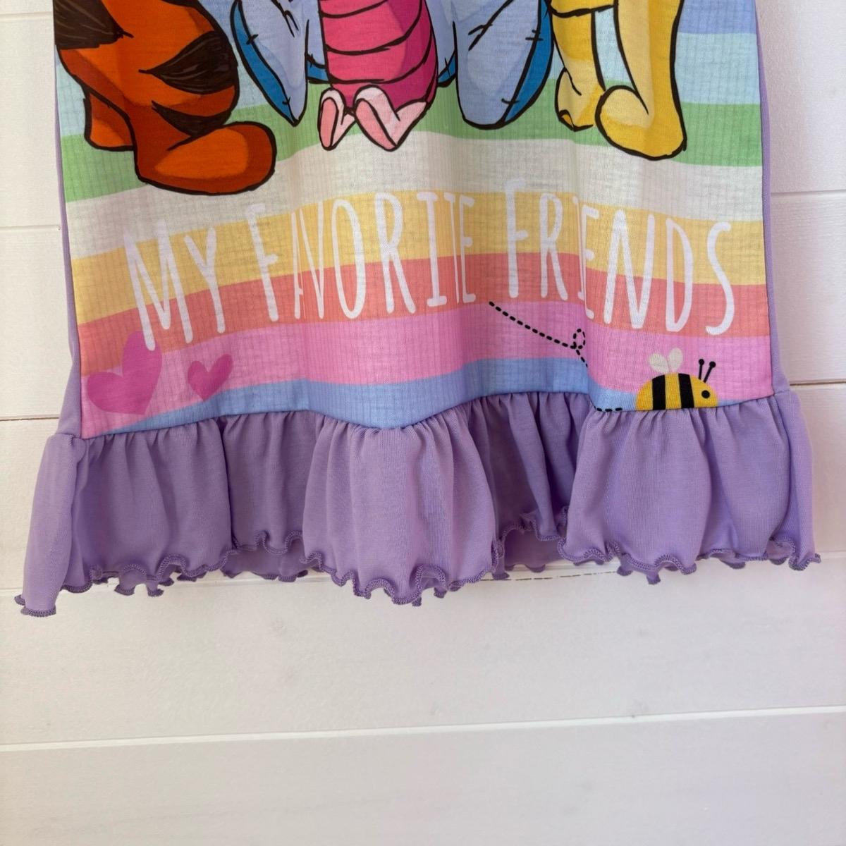 Disney Winnie The Pooh Bear And Friends Nightdress Girls