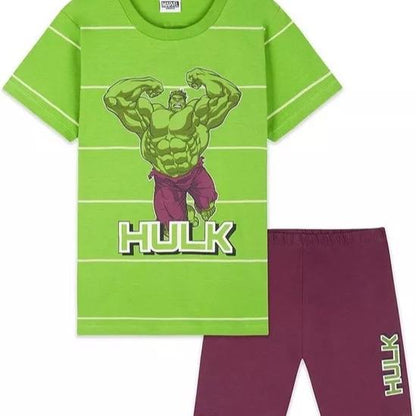 Marvel Hulk Boys Pyjamas Pjs Nightwear Sleepwear