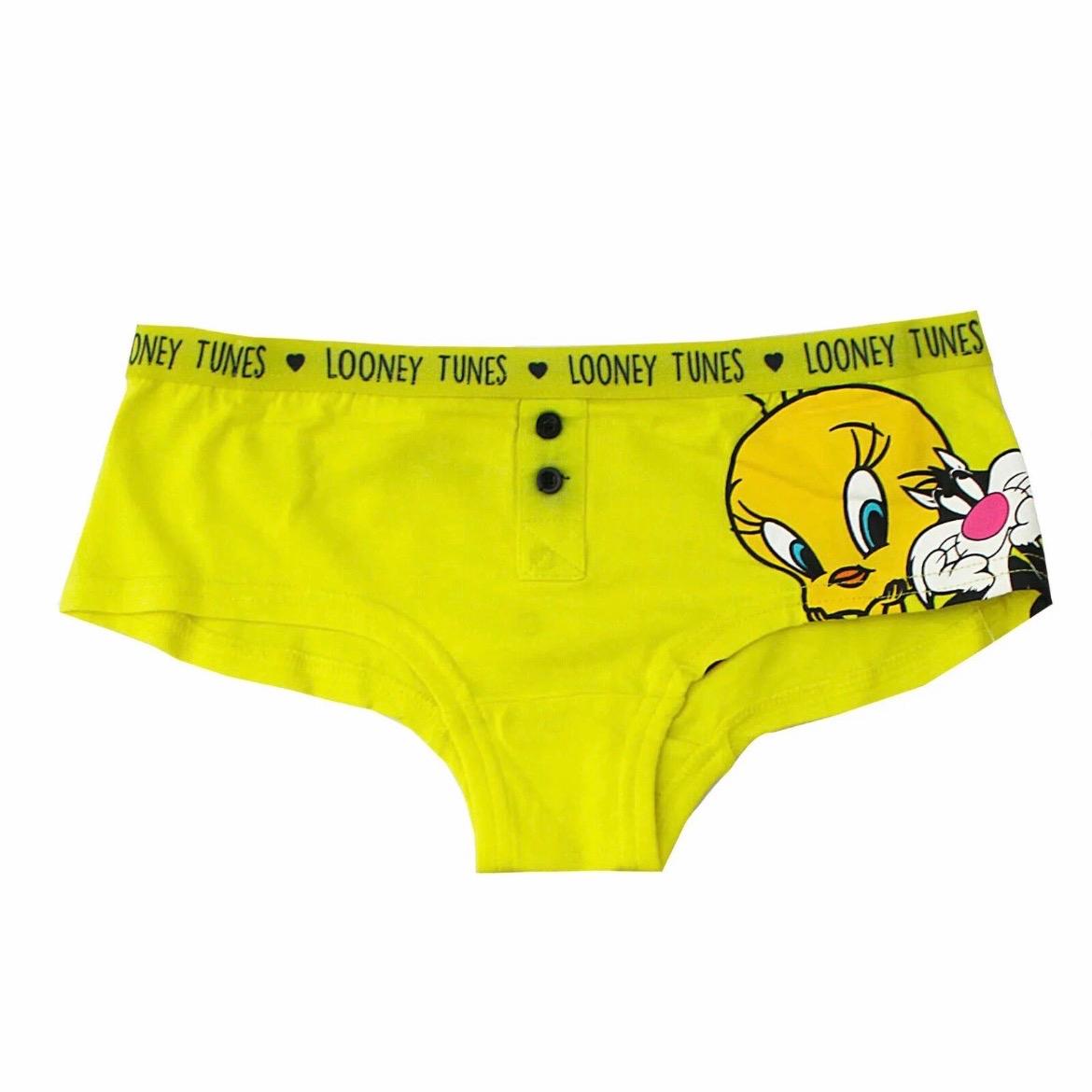 Girls Knickers Tweety Pie Underwear Briefs 2 Pack Multipack