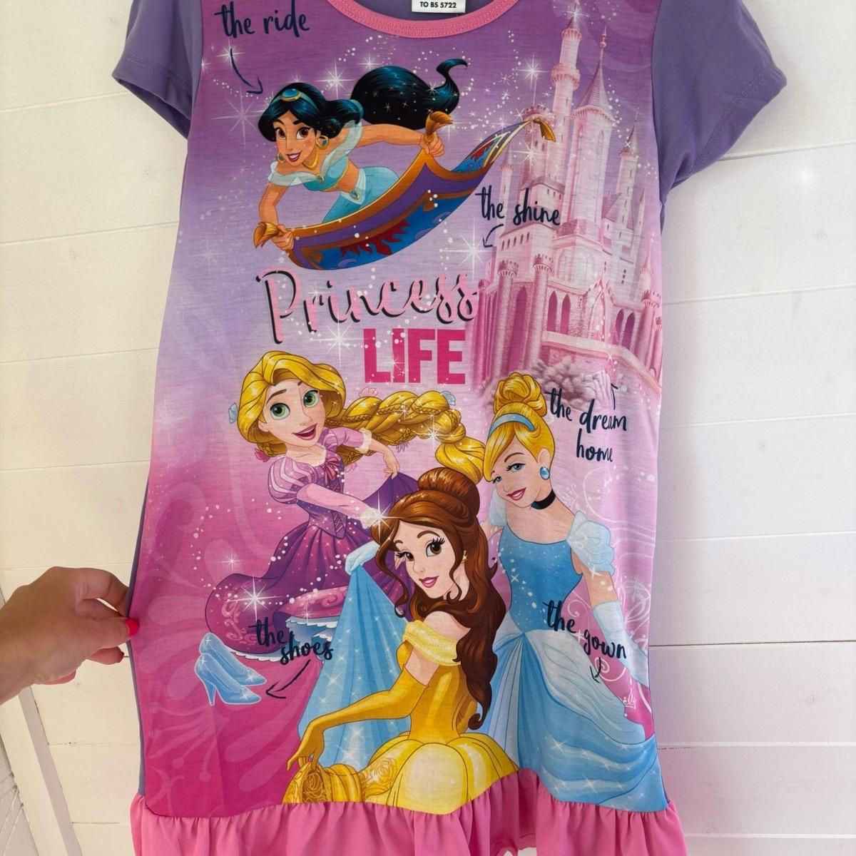 Disney Princess Life Girls Nightdress Nighty Night Dress Pyjamas