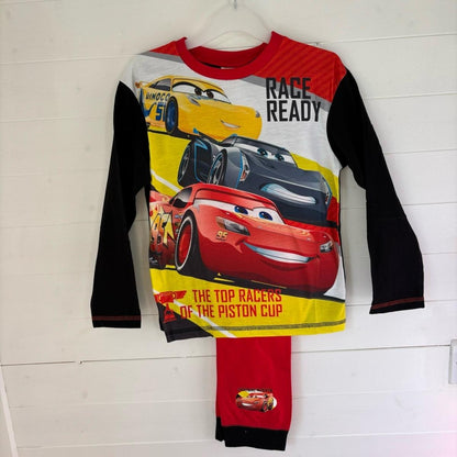 Sublimation Disney Cars Boys Pyjamas Lightning McQueen Pjs