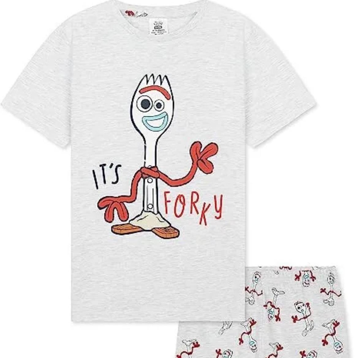 Disney Boys Pyjamas Toy Story Forky Pjs Nightwear