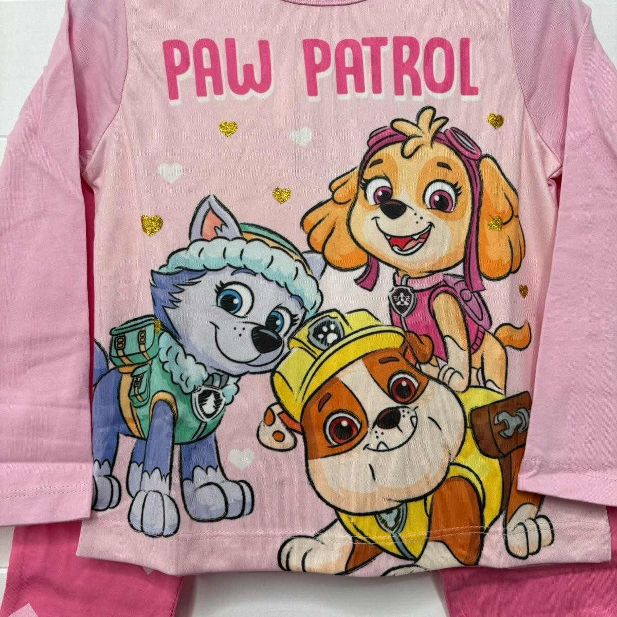 Paw Patrol Girls Pyjamas Pjs Pajamas Nightwear