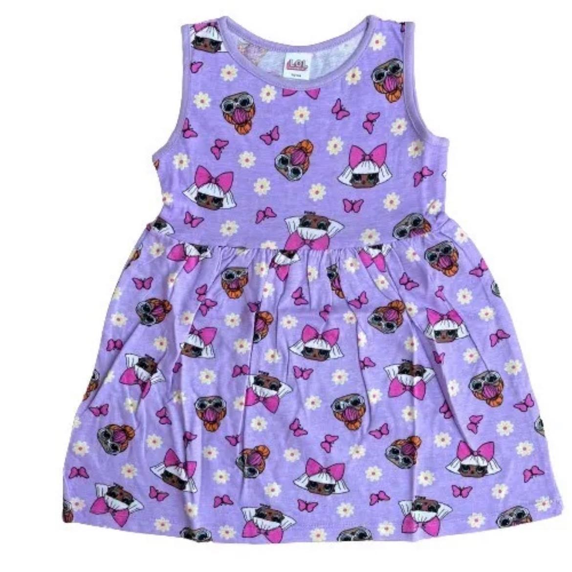 LOL Surprise Dress Lilac Purple Girls Summer Kids