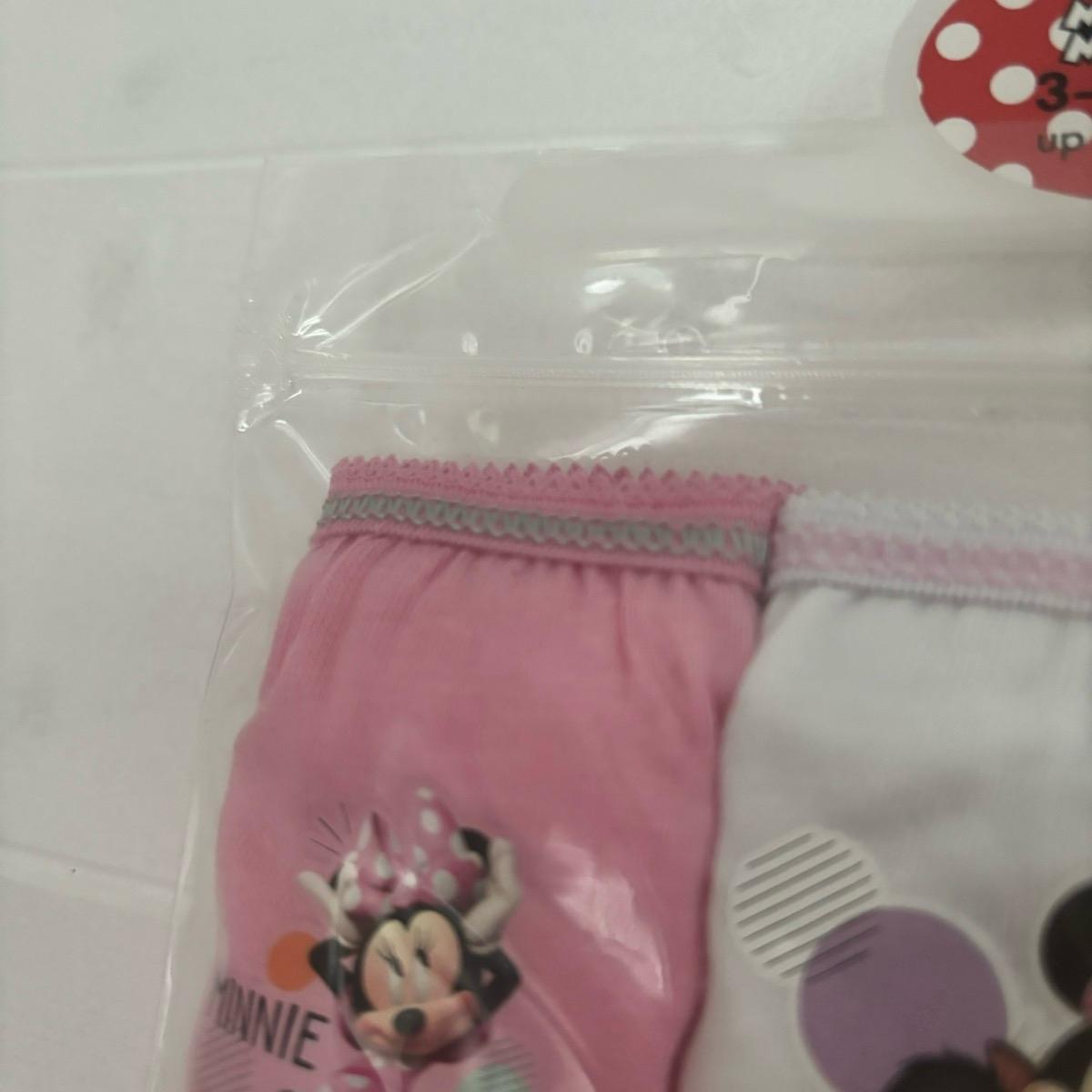 Disney Minnie Mouse Knickers Girls Underwear Briefs Cotton