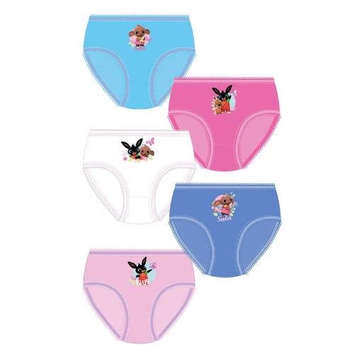 Bing Bunny Girls Knickers Briefs Underwear Character Multipack 5