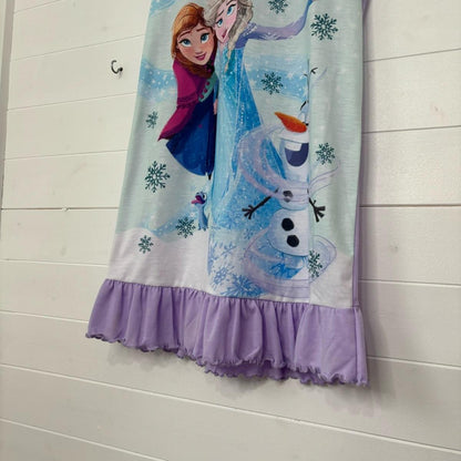 Disney Frozen Girls Nighty Nightdress Nightie Elsa Anna Olaf