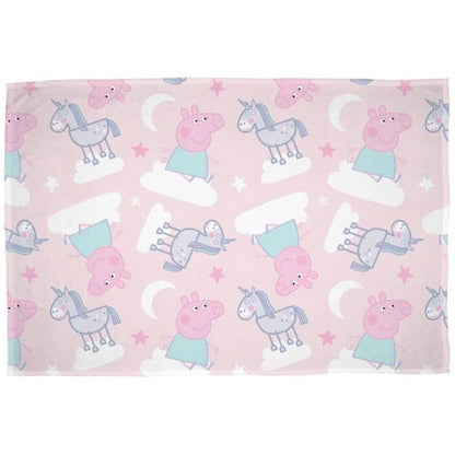 Peppa Pig Blanket Fleece Throw Soft