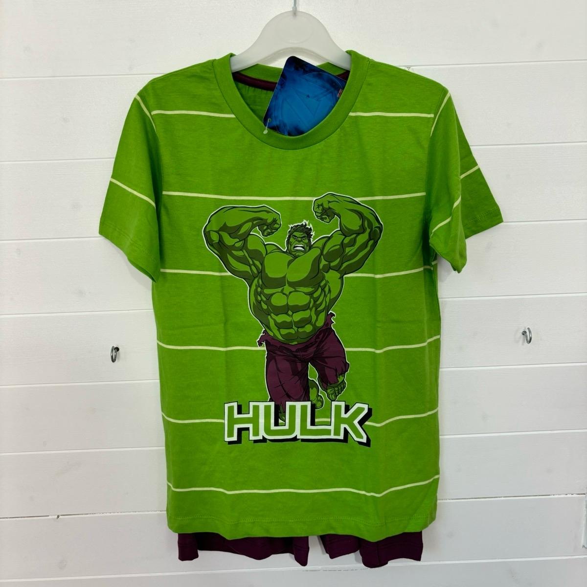 Marvel Hulk Boys Pyjamas Pjs Nightwear Sleepwear