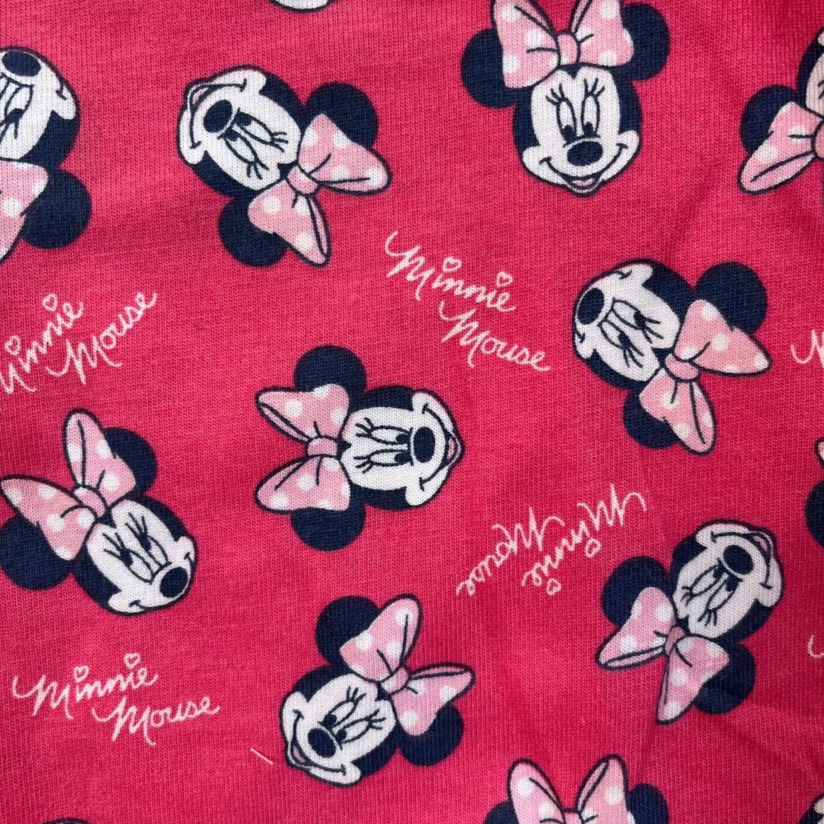 Disney Baby Minnie Mouse Girls Rompers Footless Short Sleeve Multipack Two Pack