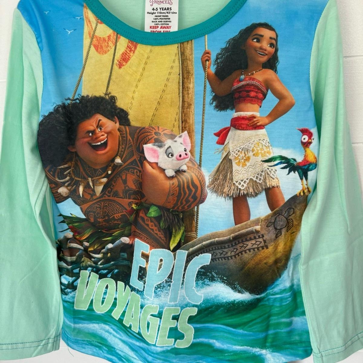 Disney Princess Moana Sublimation Girls