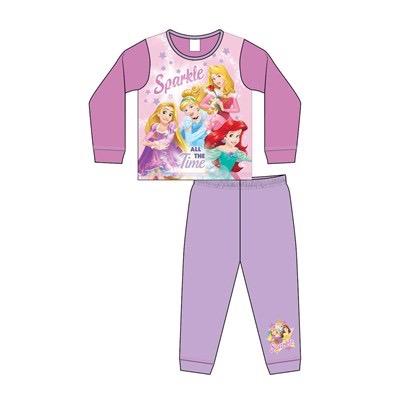 Disney Princess Girls Pyjamas Pjs LONG Nightwea