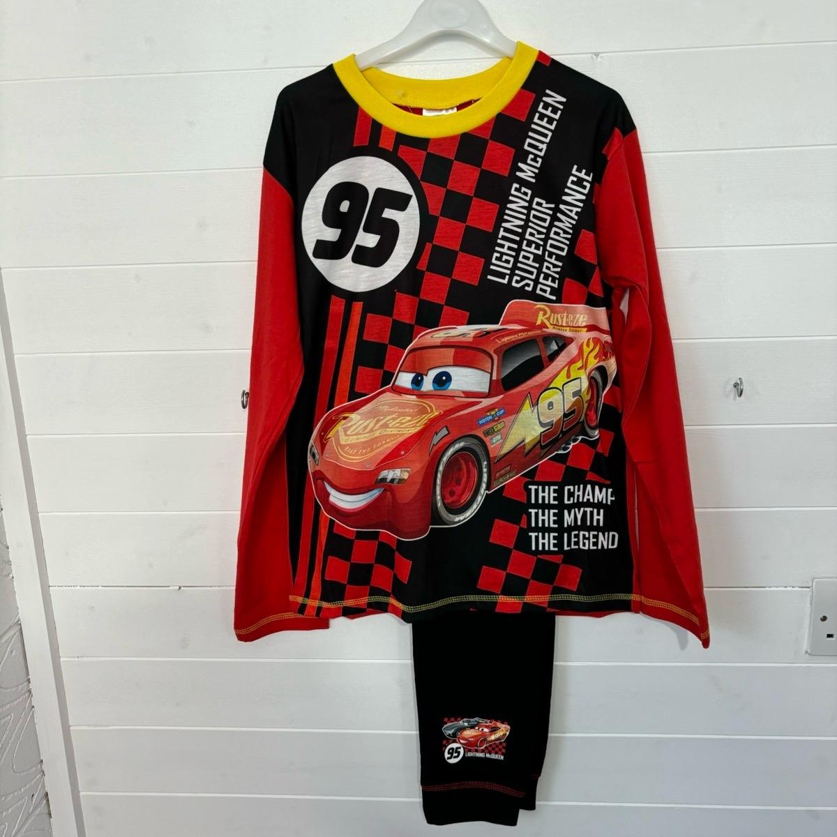 Disney Cars Lightning McQueen Boys Pyjamas