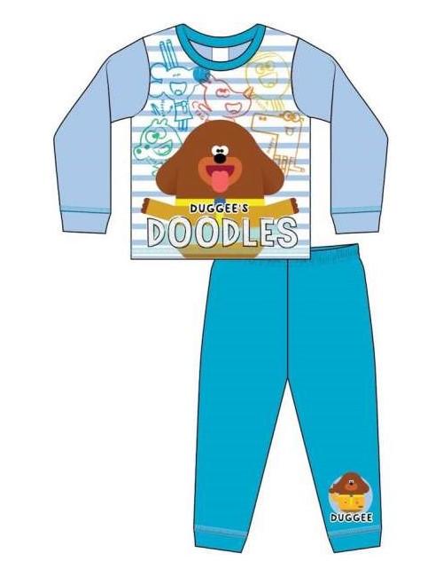 Hey Duggee Boys Pyjamas Pjs Nightwear Two Piece Set