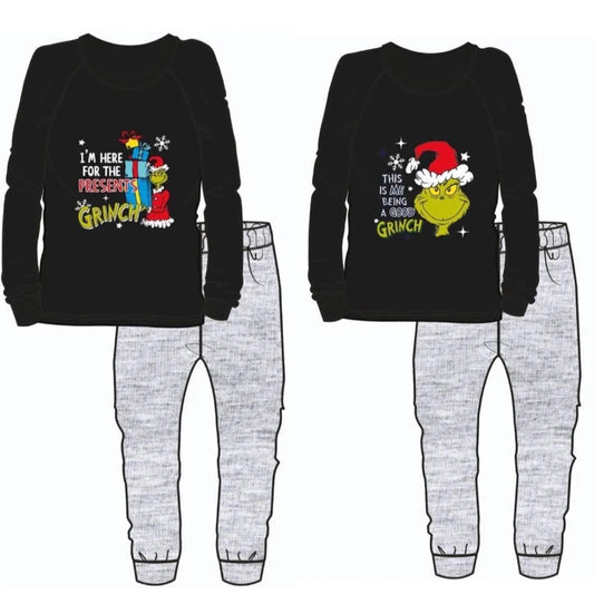 Grinch Christmas Pyjamas Pjs Nightwear Sleepwear