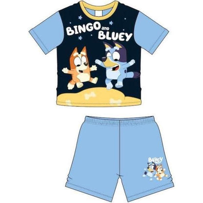 Bluey And Bingo BLUE Boys Pyjama Set Pjs Nightwear