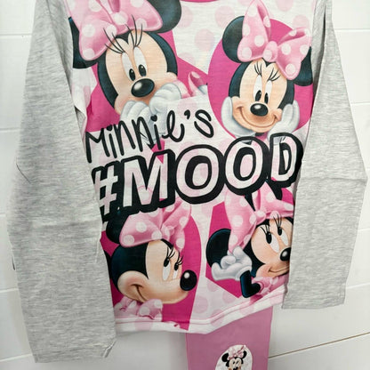 Disney Minnie Mouse Girls Pyjamas Pjs Nightwear