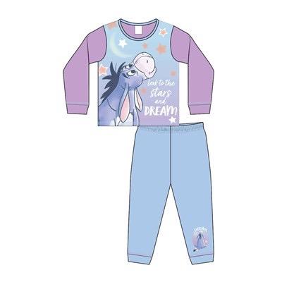 Disney Winnie The Pooh Bear Girls Pyjamas Long Sleeve Pjs Set