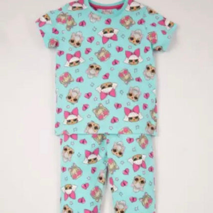 Lol Surprise Pyjamas Girls Blue Pjs Nightwear L.O.L Dolls