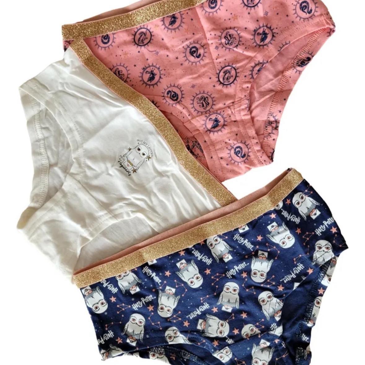 Girls Knickers Hedwig Owl Harry Potter Underwear