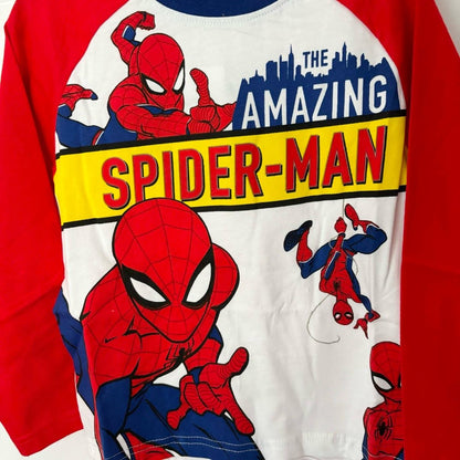 Marvel Spiderman Boys Pyjamas Sublimation Pjs