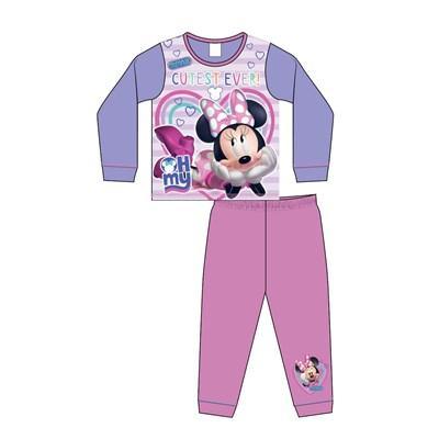 Disney Minnie Mouse Girls Pyjamas LONG